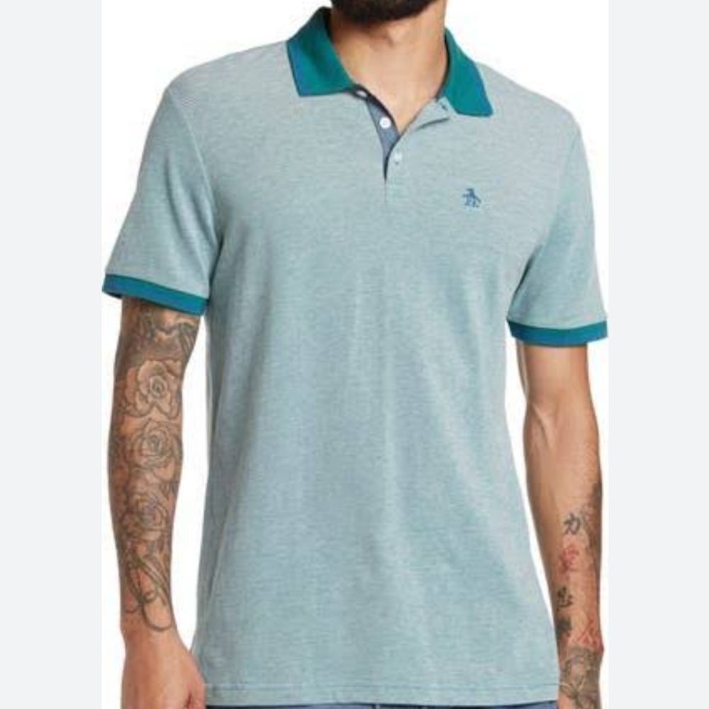 MEN'S SIMPLY STYLED POLOS SHIRT - Picture 10 of 10